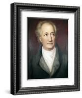 Portrait of Goethe-Heinrich Chrisoph Kolbe-Framed Art Print