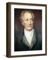 Portrait of Goethe-Heinrich Chrisoph Kolbe-Framed Art Print