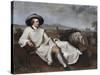 Portrait of Goethe-Johann Friedrich August Tischbein-Stretched Canvas