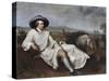 Portrait of Goethe-Johann Friedrich August Tischbein-Stretched Canvas