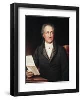 Portrait of Goethe-Joseph Karl Stieler-Framed Giclee Print