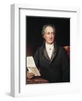 Portrait of Goethe-Joseph Karl Stieler-Framed Giclee Print