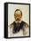 Portrait of Gottfried Keller, 1886-Karl Stauffer-Bern-Framed Stretched Canvas