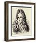 Portrait of Gottfried Leibnitz-Stefano Bianchetti-Framed Giclee Print