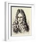 Portrait of Gottfried Leibnitz-Stefano Bianchetti-Framed Giclee Print