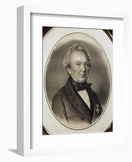 Portrait of Gotthilf Ferdinand Dohner-null-Framed Giclee Print