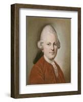 Portrait of Gotthold Ephraim Lessing, after 1770-Anton Graff-Framed Giclee Print