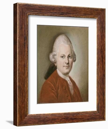 Portrait of Gotthold Ephraim Lessing, after 1770-Anton Graff-Framed Giclee Print