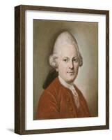Portrait of Gotthold Ephraim Lessing, after 1770-Anton Graff-Framed Giclee Print