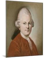 Portrait of Gotthold Ephraim Lessing, after 1770-Anton Graff-Mounted Giclee Print