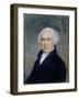 Portrait of Gouverneur Morris (1752-1816)-James Sharples-Framed Giclee Print