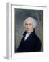 Portrait of Gouverneur Morris (1752-1816)-James Sharples-Framed Giclee Print