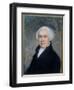 Portrait of Gouverneur Morris (1752-1816)-James Sharples-Framed Giclee Print