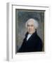 Portrait of Gouverneur Morris (1752-1816)-James Sharples-Framed Giclee Print