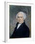 Portrait of Gouverneur Morris (1752-1816)-James Sharples-Framed Giclee Print