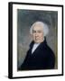 Portrait of Gouverneur Morris (1752-1816)-James Sharples-Framed Giclee Print