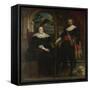 Portrait of Govaert Van Surpele and His Wife, 1636-1637-Jacob Jordaens-Framed Stretched Canvas