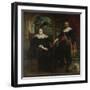 Portrait of Govaert Van Surpele and His Wife, 1636-1637-Jacob Jordaens-Framed Giclee Print