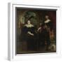 Portrait of Govaert Van Surpele and His Wife, 1636-1637-Jacob Jordaens-Framed Giclee Print