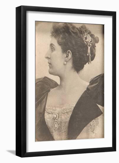 Portrait of Grand Duchess Anastasia Nikolaevna of Russia (1867-193), 1910S-null-Framed Giclee Print