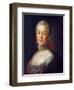 Portrait of Grand Duchess Catherine Alekseyevna, 1760-Alexei Petrovich Antropov-Framed Giclee Print