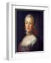 Portrait of Grand Duchess Catherine Alekseyevna, 1760-Alexei Petrovich Antropov-Framed Giclee Print