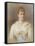 Portrait of Grand Duchess Elizaveta Fyodorovna-Stepan Fyodorovich Alexandrovsky-Framed Stretched Canvas
