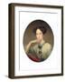 Portrait of Grand Duchess Maria Alexandrovna (1824-188), C1850-Christina Robertson-Framed Giclee Print