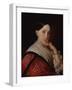 Portrait of Grand Duchess Maria Alexandrovna (1824-188), Future Empress of Russia-Ivan Kosmich Makarov-Framed Giclee Print