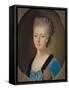 Portrait of Grand Duchess Natalia Alexeyevna of Russia-null-Framed Stretched Canvas