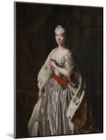 Portrait of Grand Duchess Natalya Alexeyevna of Russia, End 1720S-null-Mounted Giclee Print