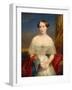 Portrait of Grand Duchess Olga Nikolaevna of Russia, (1822-189), Queen of Württemberg, 1848-Nicaise De Keyser-Framed Giclee Print