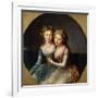 Portrait of Grand Duchesses Alexandra Pavlovna and Elena Pavlovna of Russia, 1796-Elisabeth Louise Vigee-LeBrun-Framed Giclee Print