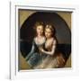 Portrait of Grand Duchesses Alexandra Pavlovna and Elena Pavlovna of Russia, 1796-Elisabeth Louise Vigee-LeBrun-Framed Giclee Print