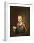 Portrait of Grand Duke Alexander Pavlovich (Alexander) as Child-Dmitri Grigorievich Levitsky-Framed Giclee Print