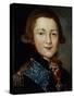 Portrait of Grand Duke Alexander Pavlovich of Russia-null-Stretched Canvas