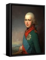 Portrait of Grand Duke Constantine Pavlovich of Russia (1779-183), 1795-Vladimir Lukich Borovikovsky-Framed Stretched Canvas