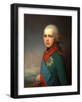 Portrait of Grand Duke Constantine Pavlovich of Russia (1779-183), 1795-Vladimir Lukich Borovikovsky-Framed Giclee Print