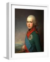 Portrait of Grand Duke Constantine Pavlovich of Russia (1779-183), 1795-Vladimir Lukich Borovikovsky-Framed Giclee Print