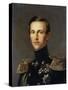 Portrait of Grand Duke Konstantin Nikolayevich of Russia, (1827-189), C1850-Franz Kruguer-Stretched Canvas