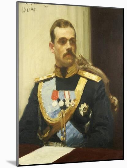 Portrait of Grand Duke Mikhail Aleksandrovich, 1901-Ilya Efimovich Repin-Mounted Giclee Print