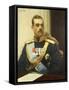 Portrait of Grand Duke Mikhail Aleksandrovich, 1901-Ilya Efimovich Repin-Framed Stretched Canvas