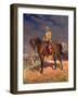 Portrait of Grand Duke Nikolai Nikolayevich on Horseback, 1910S-Nikolai Semyonovich Samokish-Framed Giclee Print