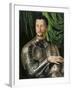 Portrait of Grand Duke of Tuscany Cosimo I De' Medici (1519-157) in Armour-Agnolo Bronzino-Framed Giclee Print