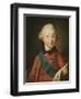 Portrait of Grand Duke Pavel Petrovich (1754-180), 1765-Alexei Petrovich Antropov-Framed Giclee Print
