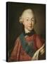 Portrait of Grand Duke Pavel Petrovich (1754-180), 1765-Alexei Petrovich Antropov-Stretched Canvas