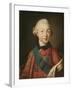 Portrait of Grand Duke Pavel Petrovich (1754-180), 1765-Alexei Petrovich Antropov-Framed Giclee Print