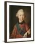 Portrait of Grand Duke Pavel Petrovich (1754-180), 1765-Alexei Petrovich Antropov-Framed Giclee Print