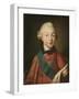 Portrait of Grand Duke Pavel Petrovich (1754-180), 1765-Alexei Petrovich Antropov-Framed Giclee Print