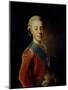 Portrait of Grand Duke Pavel Petrovich (1754-180), 1776-Alexander Roslin-Mounted Giclee Print